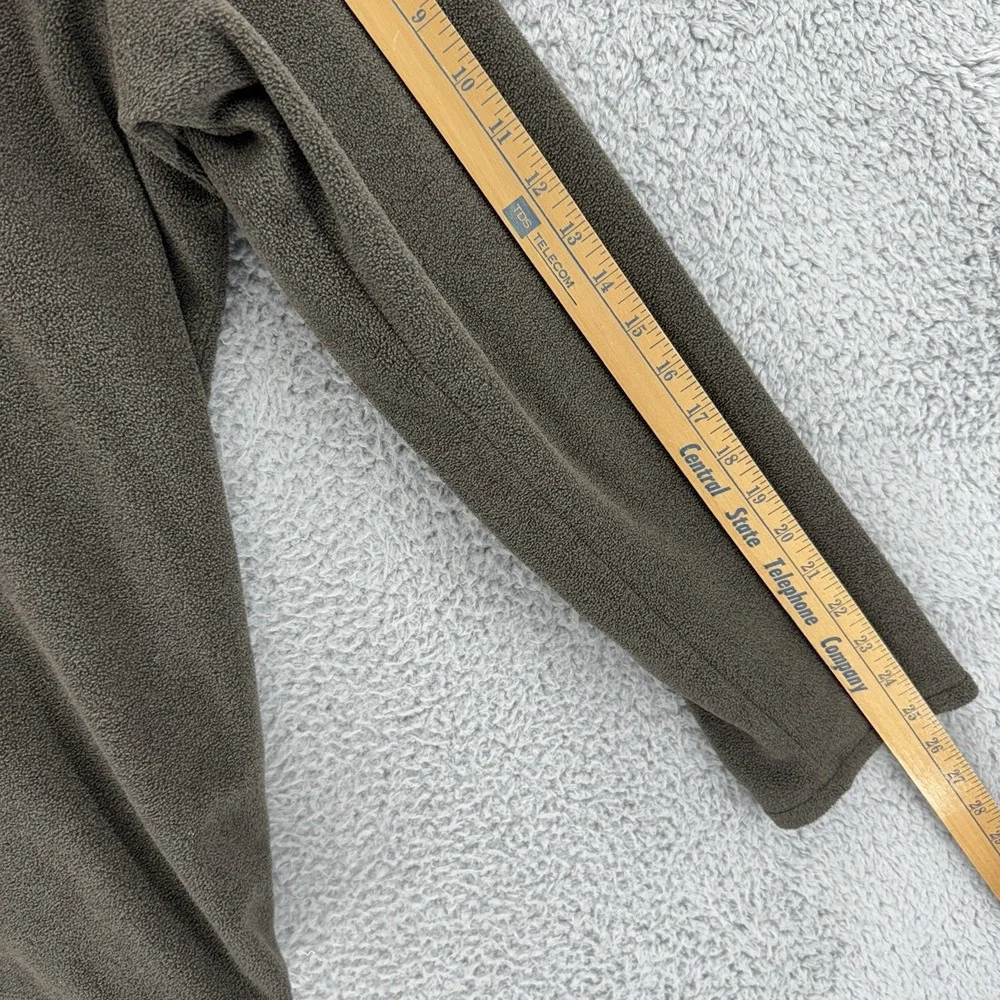 The North Face Men's XL 1/4 Zip Fleece Pullover Sweater‎ – Gray Tan